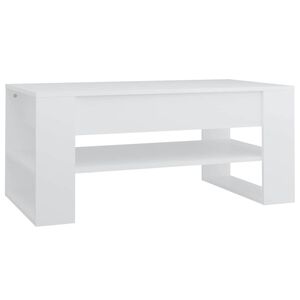 vidaXL Stolić za kavu bijeli 102x55x45 cm od konstruiranog drva