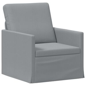 vidaXL Jednokrevetni Sofa Svjetlosiva 70 x 81 x 82 cm Tkanina