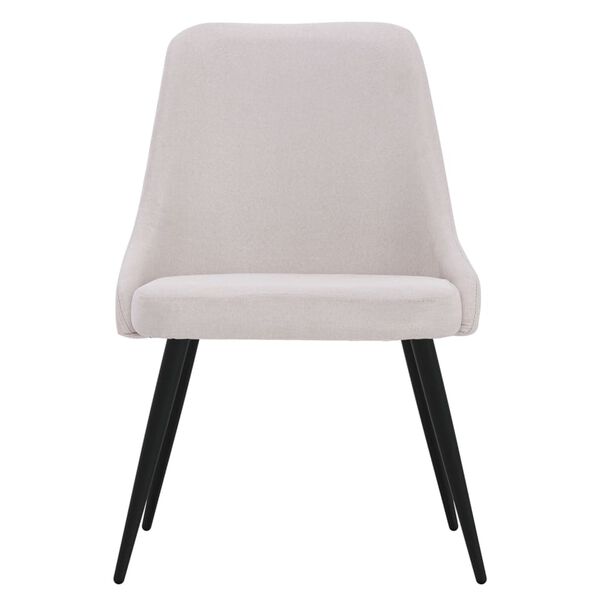 vidaXL Blagovaonske stolice od tkanine 2 kom krem