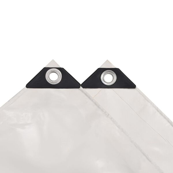 vidaXL Cerada 650 g/m² 1,5 x 20 m bijela