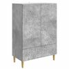 vidaXL Kreveta Betonska siva 66 x 34,5 x 95 cm Konstruirano drvo