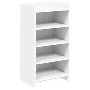 vidaXL Ormar za cipele Bijela 48 x 36 x 92 cm Konstruirano drvo