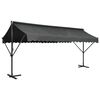vidaXL Samostojeća tenda 500 x 300 cm antracit