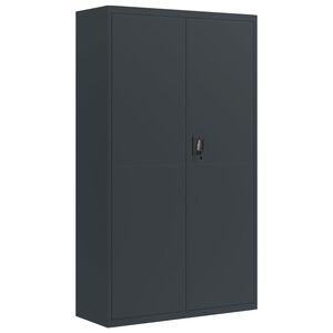 vidaXL Ormarić za spise antracit 105 x 40 x 180 cm čelični