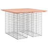 vidaXL Vrtni stol, gabion dizajn, 100x102x72 cm, masivno drvo, douglas