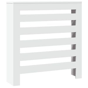 vidaXL Pokrov za radijator bijeli 78 x 20 x 82 cm konstruirano drvo