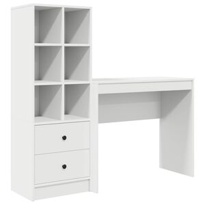 vidaXL Stol Bijelo 135,5 x 40 x 127 cm 2 kom.