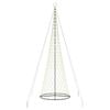 vidaXL LED božićno drvce Topla bijela 500 cm Metal