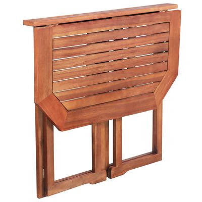 vidaXL Bistro stol 90 x 50 x 75 cm masivno bagremovo drvo