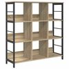 vidaXL Polica 9 razina 102 x 32 x 104,5 cm Konstruirano drvo