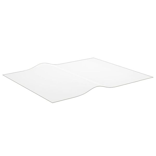 vidaXL Za&scaron;tita za stol prozirna 100 x 90 cm 1,6 mm PVC