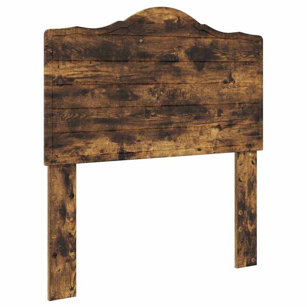 vidaXL Uzglavlje s uzglavljem Dimljeni hrast 75 cm Konstruirano drvo