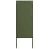 vidaXL Privatnost u vrtu Rezbarija Maslinovo zelena 50 x 140 cm