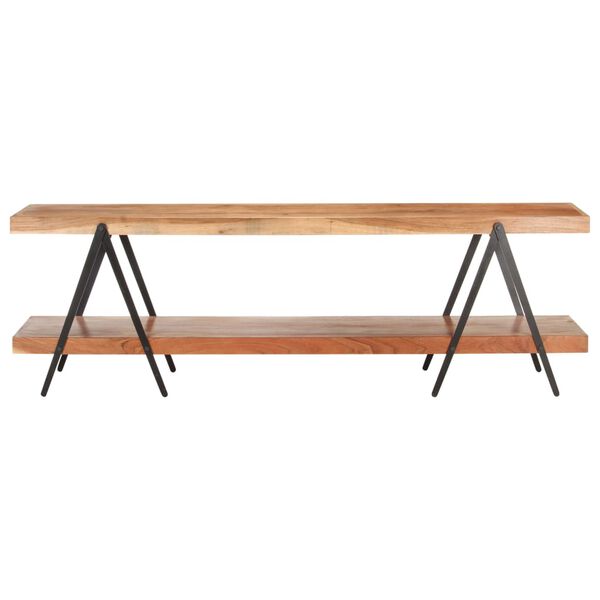 vidaXL TV ormarić 160 x 40 x 50 cm od masivnog bagremovog drva