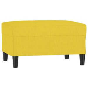 vidaXL Tabure svjetložuti 70 x 55 x 41 cm od tkanine