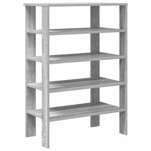 vidaXL Stalak za cipele boja hrasta 61x32x87,5 cm konstruirano drvo