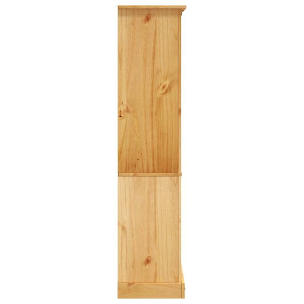 vidaXL Biblioteka od borovine meksički asortiman Corona 80x40x170 cm