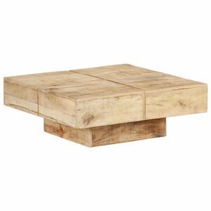 vidaXL Stolić za kavu 80 x 80 x 28 cm od masivnog drva manga