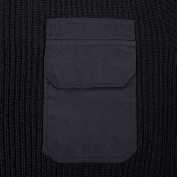 vidaXL Muški radni pulover crni veličina XL