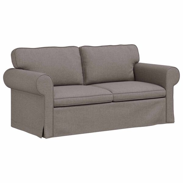 vidaXL Sofa Sivo-smeđa 175 x 82 x 80 cm tkanina