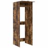 vidaXL Ormar za perilicu rublja Dimljeni hrast 67,5 x 68 x 200 cm