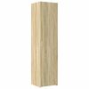 vidaXL Visoka komoda hrasta sonome 45x42,5x185cm od konstruiranog drva
