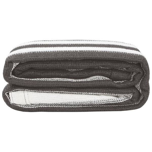 vidaXL Tepih za &scaron;ator 300 x 400 cm antracit-bijeli