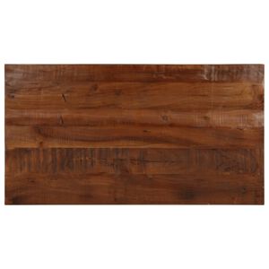 vidaXL Ploča za stol 110x50x2,5 cm pravokutna masivno obnovljeno drvo