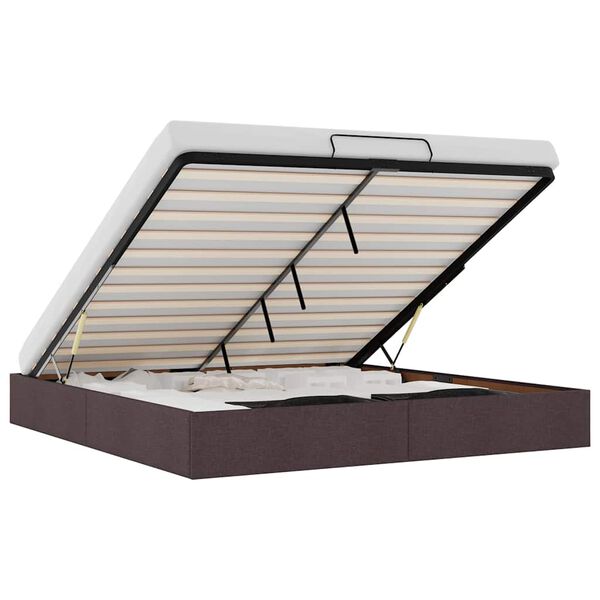 vidaXL Otomanski okvir kreveta bez madraca 200x200 cm od tkanine