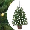 vidaXL Umjetno božićno drvce Zelena 95 cm PE i PVC