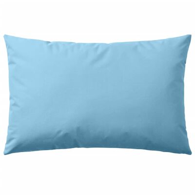 vidaXL Vrtni jastuci 2 kom 60 x 40 cm svjetlo plavi