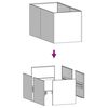 vidaXL Posuda za sadnju 80 x 40 x 40 cm od čelika COR-TEN