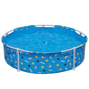 Bestway Bazen za igru za kućne ljubimce iznad tla Plava 122 x 30,5 cm