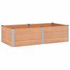 vidaXL Povi&scaron;ena vrtna gredica Smeđa 200 x 100 x 54 cm WPC i aluminij