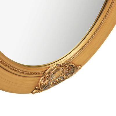 vidaXL Zidno ogledalo u baroknom stilu 50 x 70 cm zlatno