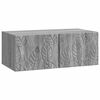 vidaXL TV ormar za zid 78,5 x 31 cm Siva Sonoma Konstruirano drvo