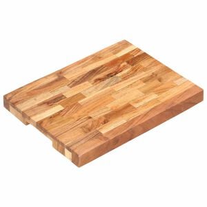 vidaXL Daska za rezanje 40 x 30 x 4 cm od masivnog bagremovog drva