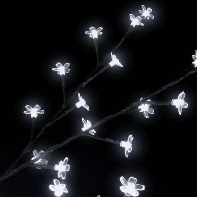 vidaXL Božićno drvce s 1200 LED žarulja hladno bijelo svjetlo 400 cm
