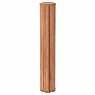 vidaXL Tepih pravokutni prirodni 100 x 400 cm od bambusa