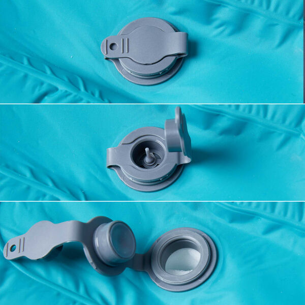 vidaXL Samonapuhujući madrac za kampiranje za 1 osobu plavi