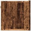 vidaXL 2-dijelni zidni TV ormarić Staro drvo 80x30x30 cm