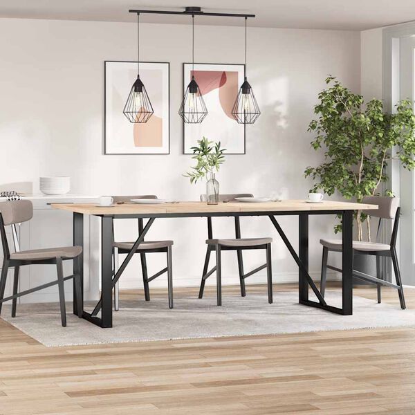 vidaXL Stolne ploče 4 kom 100x50x2,5 cm od masivne borovine pravokutne