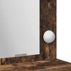 vidaXL Toaletni stol Dimljeni hrast 79 x 41 x 135 cm Konstruirano drvo