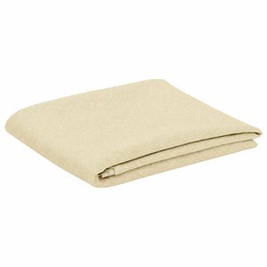 vidaXL Tkanina za stol Četvrtasti Krem bijela 90 x 90 cm