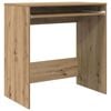 vidaXL Stol Umjetnički hrast Konstruirano drvo 77.5 x 43 x 79 cm