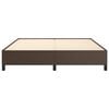 vidaXL Okvir za krevet smeđi 180x200 cm od umjetne kože