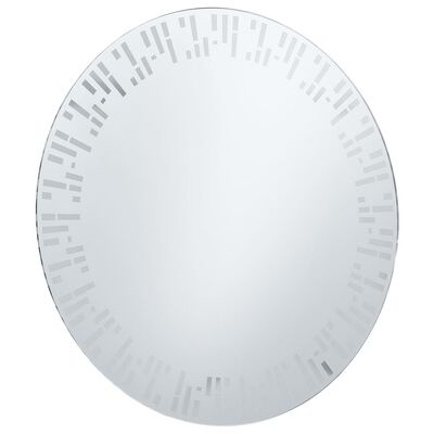 vidaXL Kupaonsko LED ogledalo 70 cm
