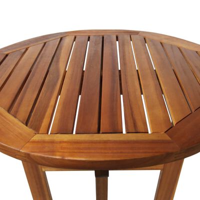 vidaXL Barski stol od masivnog bagremovog drva 60 x 105 cm
