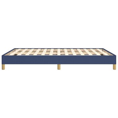 vidaXL Okvir za krevet plavi 140x200 cm od tkanine