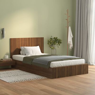 vidaXL Uzglavlje za krevet boja smeđeg hrasta 120 x1,5 x 80 cm drveno